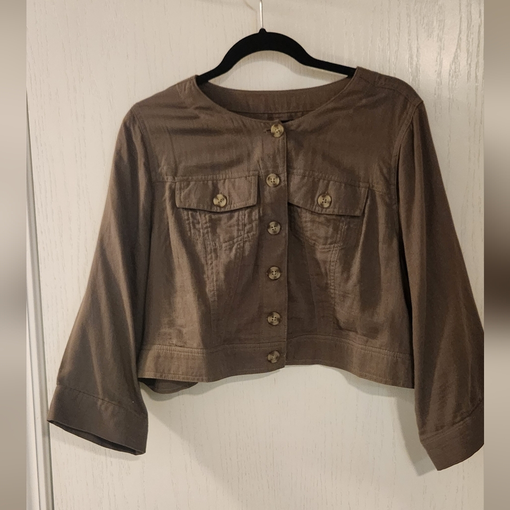 Torrid Cropped Jacket - Picture 2 of 5